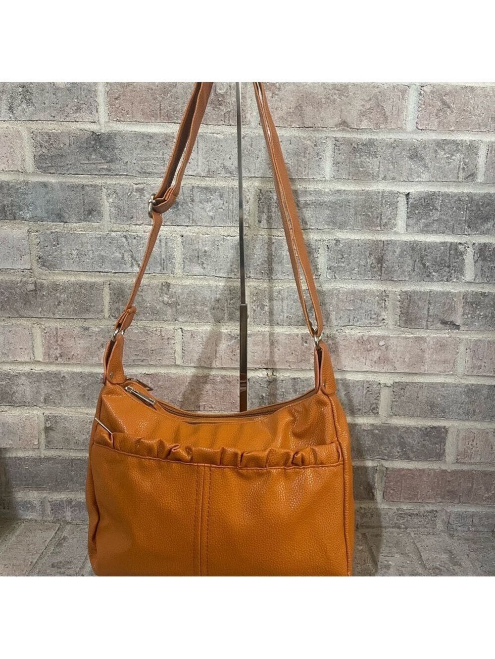 Chic Orange Shoulder Bag